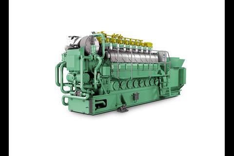 The MAN 23/30H engine (credit: MAN ES)
